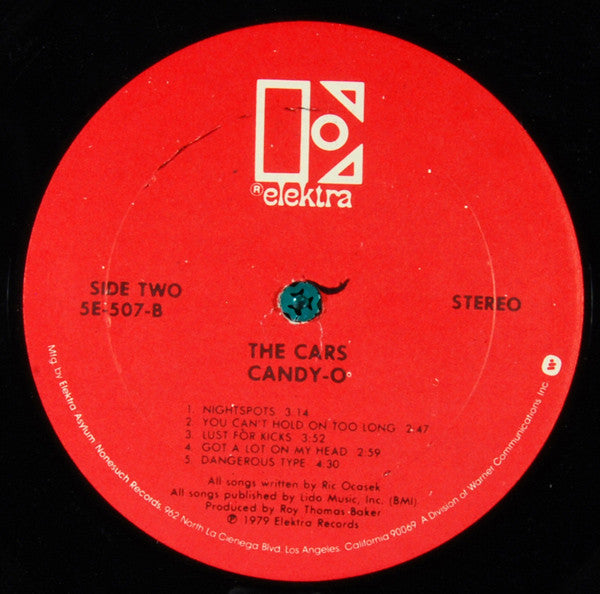 The Cars : Candy-O (LP, Album, Spe)