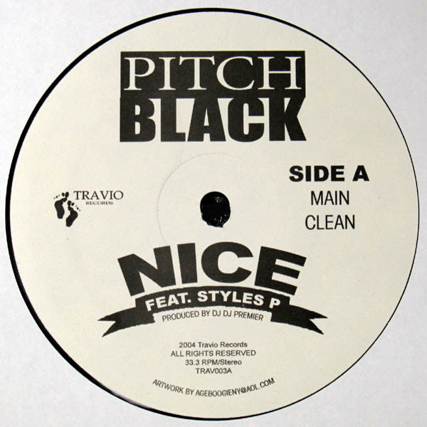 Pitch Black (3) : Nice (12")