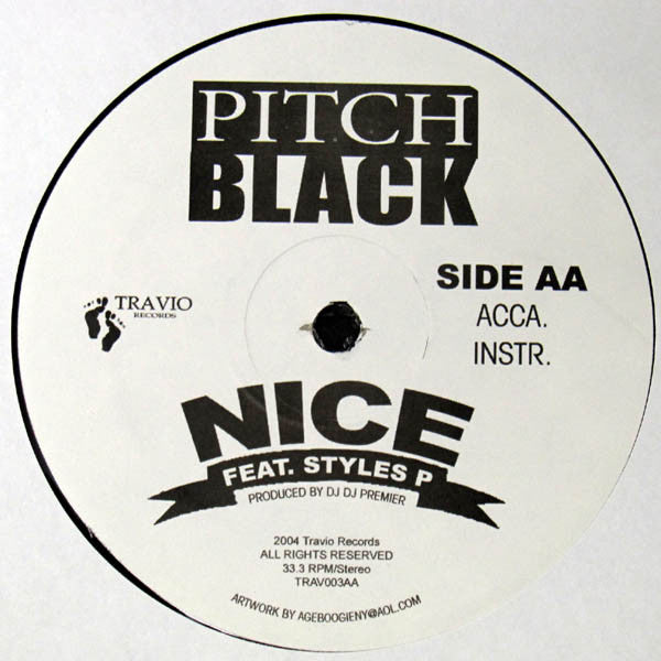 Pitch Black (3) : Nice (12")