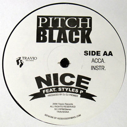 Pitch Black (3) : Nice (12")