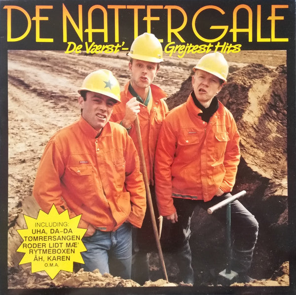 De Nattergale : De Værst' - Grejtest Hits (LP, Comp)