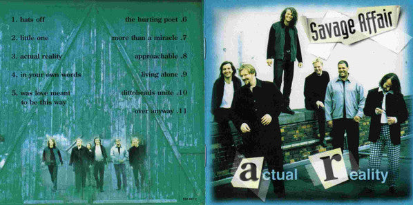 Savage Affair : Actual Reality (CD, Album)