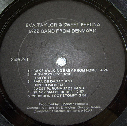 Eva Taylor : And Her "Sweet Peruna" In "Vognporten"  (LP)