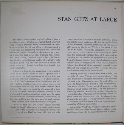 Stan Getz : At Large (2xLP)