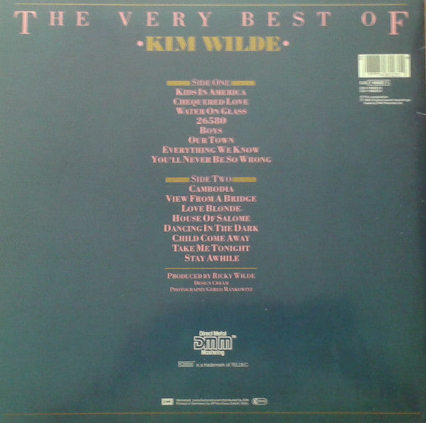 Kim Wilde : The Very Best Of Kim Wilde (LP, Comp)