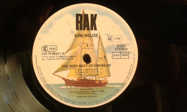 Kim Wilde : The Very Best Of Kim Wilde (LP, Comp)