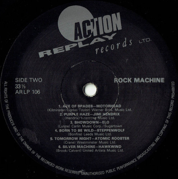 Various : Rock Machine (LP, Comp)