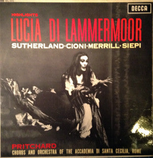 Various : Lucia Lammermoor Highlights (LP, RE, RP)