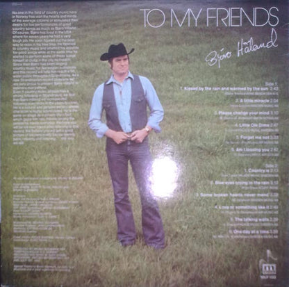 Bjøro Håland : To My Friends (LP)