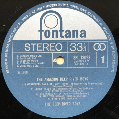 Deep River Boys : The Amazing Deep River Boys (LP, Album)