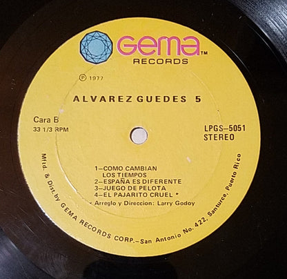 Alvarez Guedes : Alvarez Guedes 5 (LP)