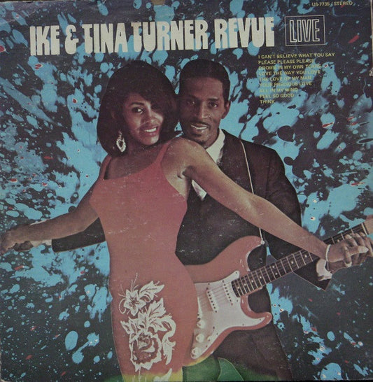 Ike & Tina Turner : Live (LP, Album, RE)