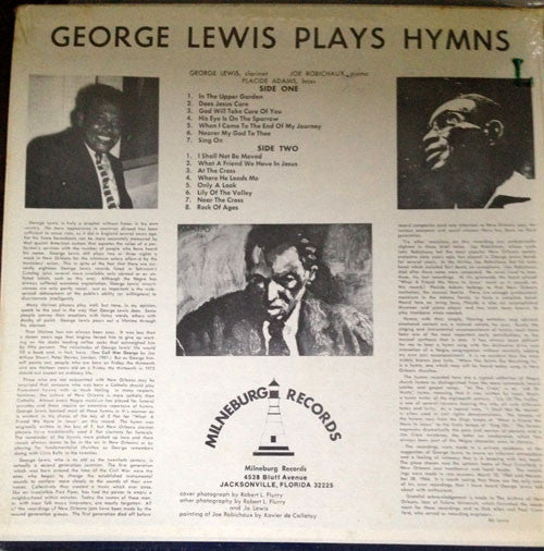 George Lewis (2) : Plays Hymns (LP, Album)