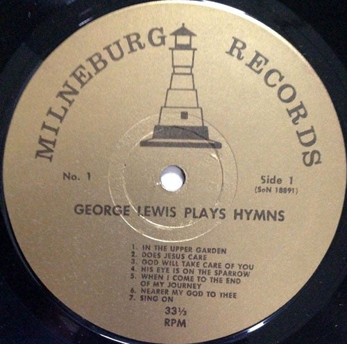 George Lewis (2) : Plays Hymns (LP, Album)