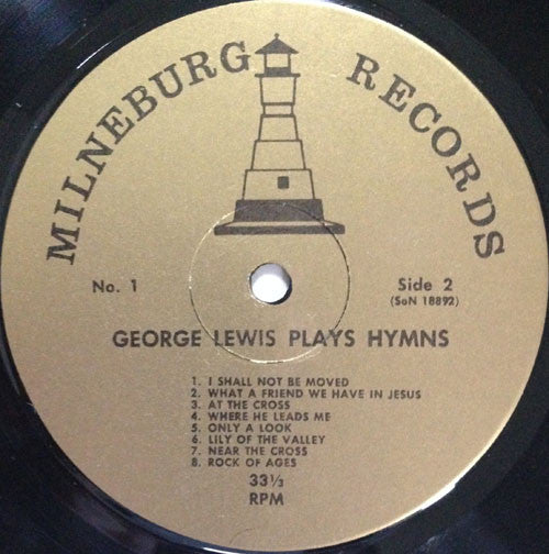 George Lewis (2) : Plays Hymns (LP, Album)