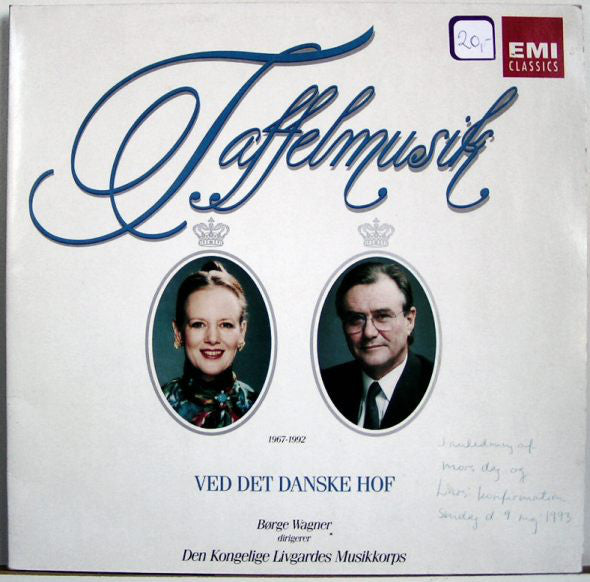 Den Kongelige Livgardes Musikkorps : Taffelmusik Ved Det Danske Hof (2xLP, Gat)