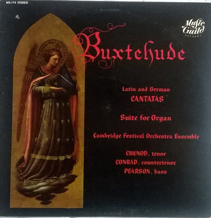 Dieterich Buxtehude / Cambridge Festival Orchestra Ensemble / Hugues Cuénod - Richard Conrad - Mark Pearson (7) : Latin And German Cantatas - Suite For Organ (LP)