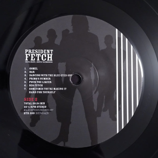 President Fetch : Cruel Beats ... Gently Slumbering (LP, Album, Ltd)