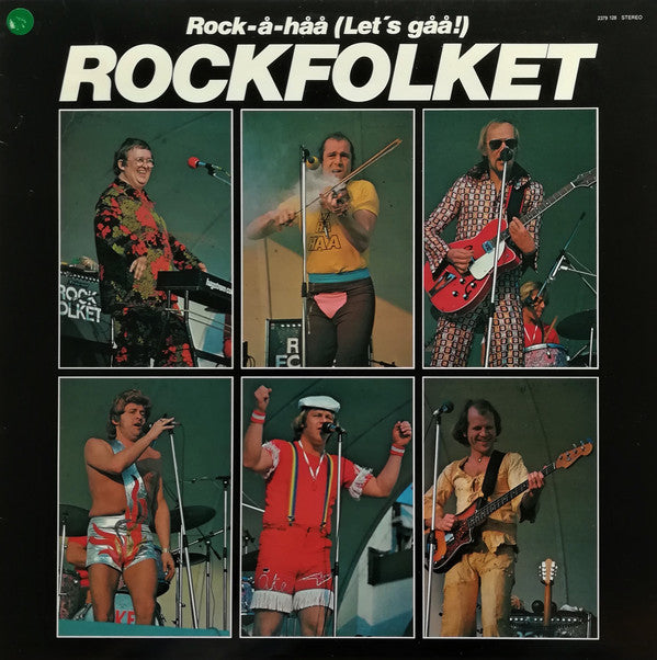 Rockfolket : Rock-Å-Håå (Let's Gåå!) (LP, Album)