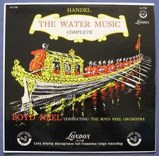 Georg Friedrich Händel, Boyd Neel Conducting The Boyd Neel Orchestra : The Water Music Complete (LP, Album, Mono)