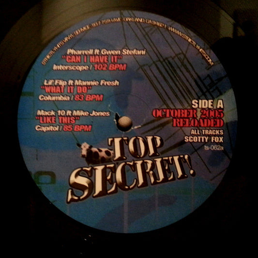 Various : Top Secret! - October 2005 Reloaded!  (12")