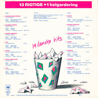 Various : 13 Rigtige + 1 Helgardering (LP, Comp)