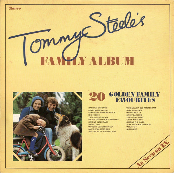 Tommy Steele : Tommy Steele's Family Album (LP, Comp, Gat)