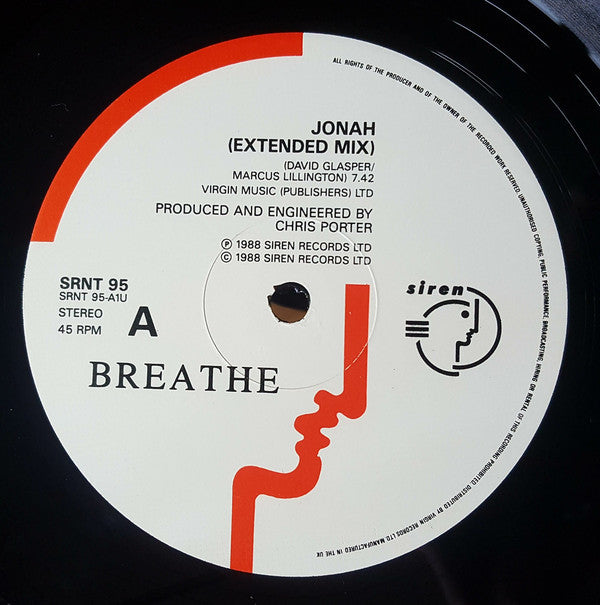 Breathe (3) : Jonah (12")