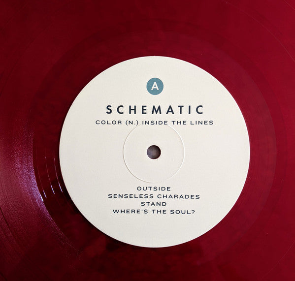 Schematic : Color (n.) Inside The Lines (2xLP, Album, Ltd, Red)