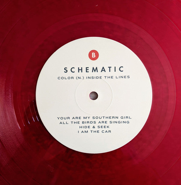 Schematic : Color (n.) Inside The Lines (2xLP, Album, Ltd, Red)