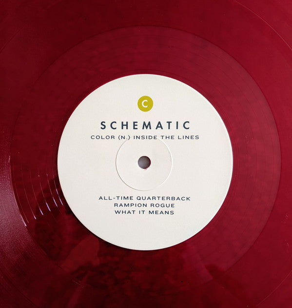 Schematic : Color (n.) Inside The Lines (2xLP, Album, Ltd, Red)