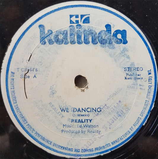 Reality (38) : We Dancing (12")