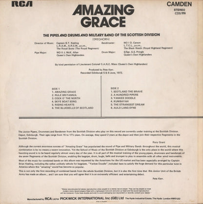 The Scottish Division : Amazing Grace (LP, Album)