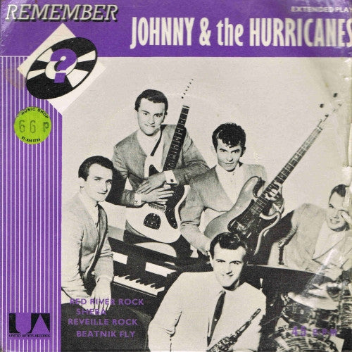 Johnny And The Hurricanes : Remember Johnny And The Hurricanes (7", EP, Mono)