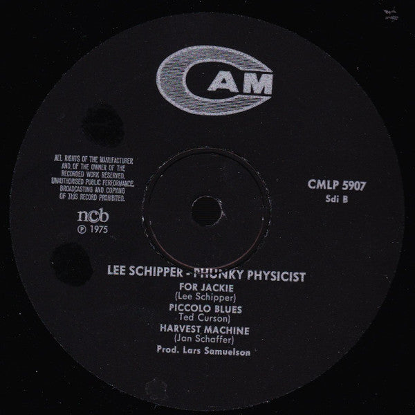 Lee Schipper : Phunky Physicist (LP, Album)