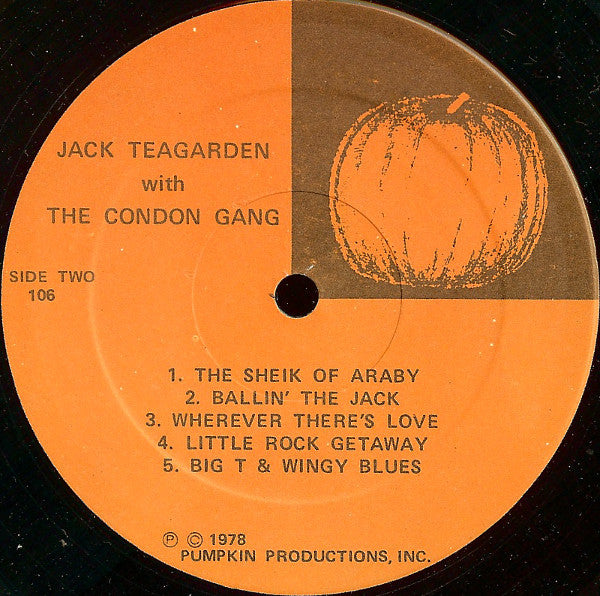 Jack Teagarden With The Condon Gang : Big "T" & The Condon Gang (LP)