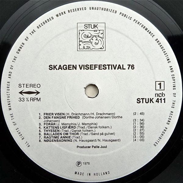 Various : Skagen Visefestival 76 (LP)