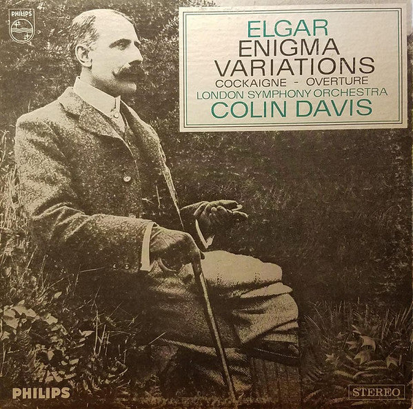 Sir Edward Elgar, The London Symphony Orchestra, Sir Colin Davis : Enigma Variationen / Cockaigne - Overture (LP, Album)