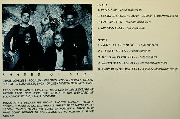 Shades Of Blue (7) : Shades Of Blue (LP, Album)