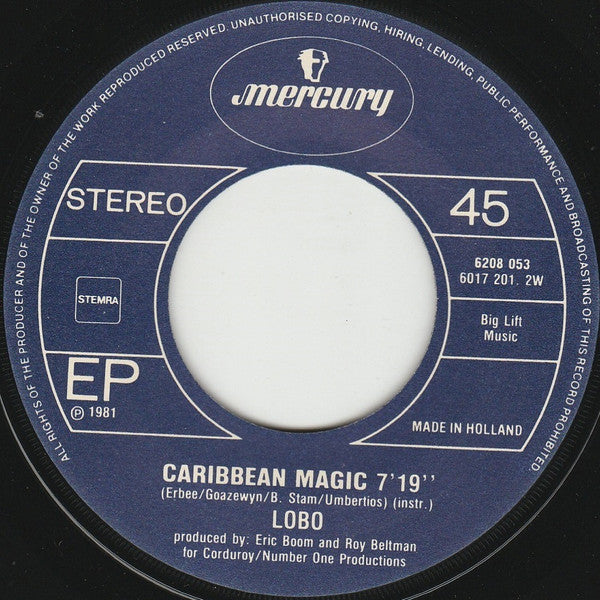 Lobo : Caribbean Disco Show (7", EP)