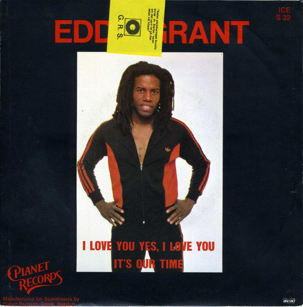 Eddy Grant : I Love You Yes, I Love You (7", Single)