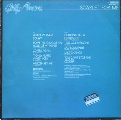 Gilly Mason : Scarlet For Me (LP, Album)