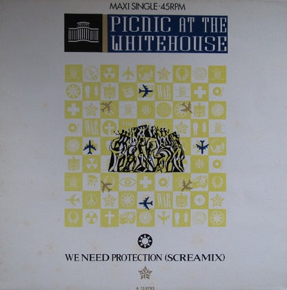 Picnic At The Whitehouse : We Need Protection (Screamix) (12", Maxi)