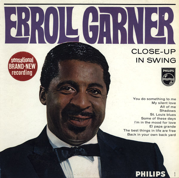 Erroll Garner : Close-up In Swing (LP, Album, Mono)