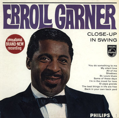 Erroll Garner : Close-up In Swing (LP, Album, Mono)