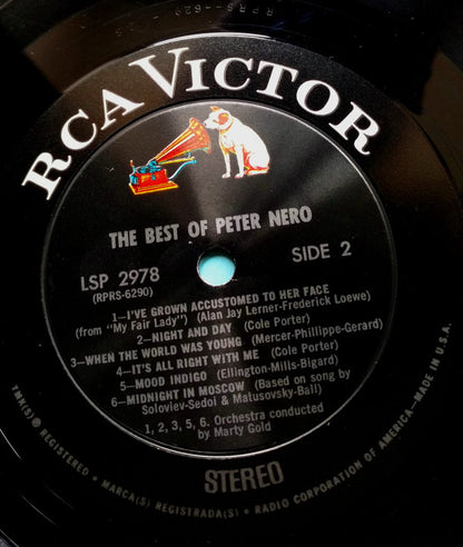 Peter Nero : The Best Of Peter Nero (LP, Comp)