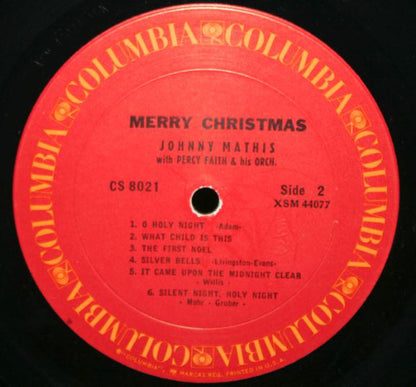 Johnny Mathis : Merry Christmas (LP, Album)