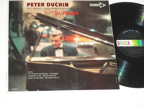 Peter Duchin : His Piano And Orchestra At The St. Regis (LP, Album, Mono)