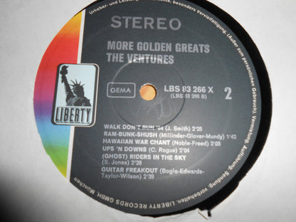 The Ventures : More Golden Greats (2xLP, Comp)