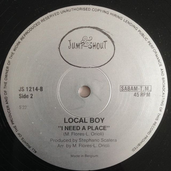 Local Boy : Thriller Medley With Owner Of A Lonely Heart (12")